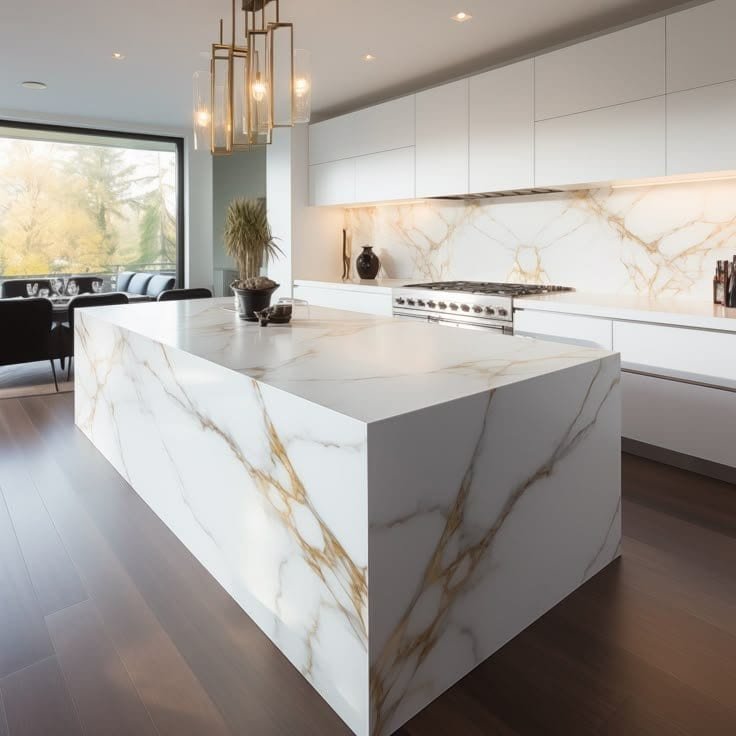 NEW CALACATA DORE — Quartz UNIVMAR — Applications